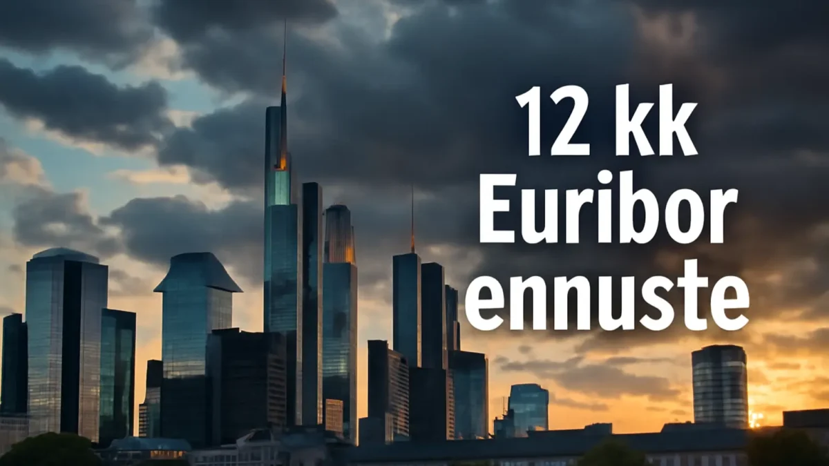 12 kk Euribor ennuste 2025