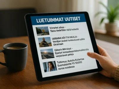 Luetuimmat uutiset tänään