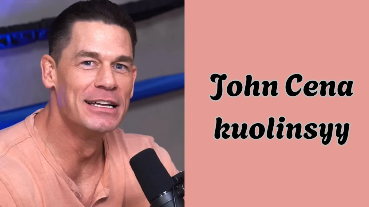John Cena kuolinsyy