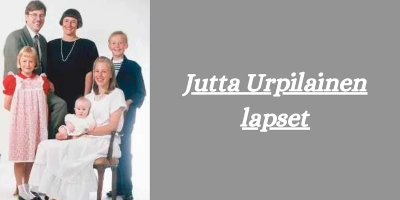 Jutta Urpilainen lapset