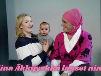 Miina Äkkijyrkkä lapset nimet
